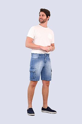 335 - BERMUDA MASCULINA CARGO #MM# NEW RIMINI