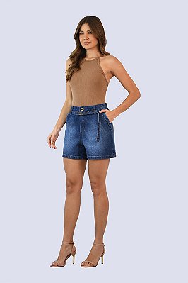 451 - SHORTS CINTURA ALTA #MM# NEW RIMINI SALTORELLI