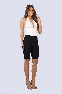 471 - BERMUDA FEM CICLISTA CIN IINTERM #MM# BRESCIA BLACK SALTORELLI