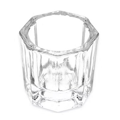 Dappen Copo De Vidro Profissional Para Mistura Pigmentos Porcelana Henna Alongamento Líquido Monomer