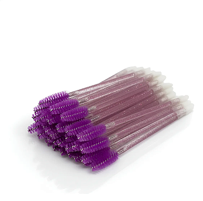 50 Escovinha de cílios e LipGloss 2 em 1