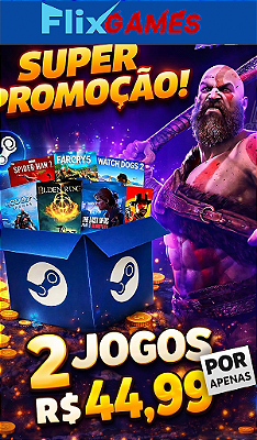 Caixa Misteriosa FlixGames 2 JOGOS