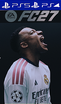 EA Sports FC 27 Edição standard PS5 e PS4 Mídia Digital