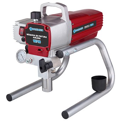 MAQUINA DE PINTURA AIRLESS 900W 1.2HP 220v COM PISTOLA BREMEN 10718