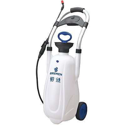 PULVERIZADOR CARRINHO 16L HASTE METALICA BREMEN 8067