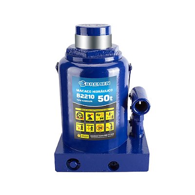 MACACO HIDRAULICO MANUAL 50 T GARRAFA C/ VALVULA BREMEN 82210