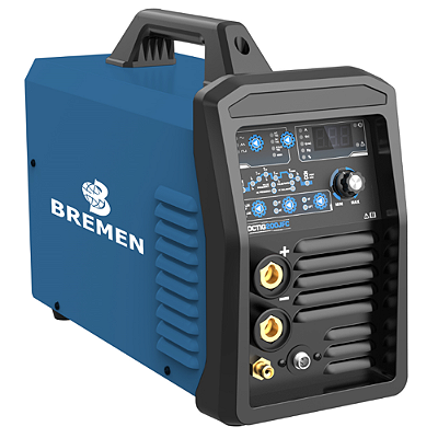 INVERSOR DE SOLDA TIG/MMA AC/DC • 220V 200A • MONOFASICA BREMEN 80930