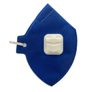 RESPIRADOR ECOAR - PFF2 - COM VALVULA - AZUL -  C.A. 38812 PLASTCOR 700.01262