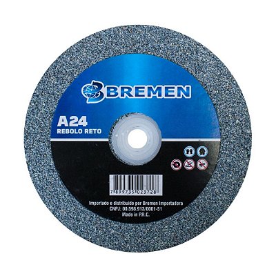 REBOLO RETO GRÃO 46 • 6" x ¾" x 1 ¼" BREMEN 8208