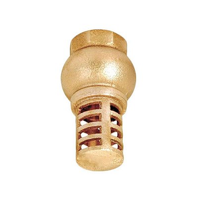 VALVULA DE PÉ C/ CRIVO LATÃO 1/2" BSP BREMEN 2397