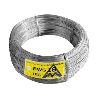 ARAME ACO ZINCADO 1-24MM ELECTRO-18 500 MT BWG