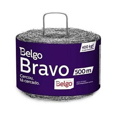 ARAME FARPADO 1,60 MM 500 MTS MARCA BRAVO