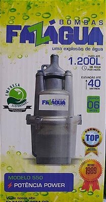 BOMBA SAPO OCEANICA 3/4 MODELO 550 MARCA FAZAGUA