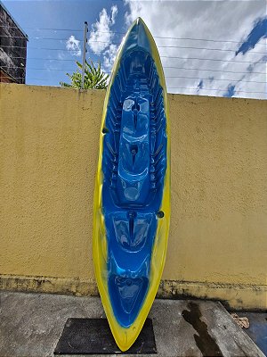 CAIAQUE DE FIBRA 2 LUGAR PARA PASSEIO E PESCA RY3259 MARCA RAYATEC