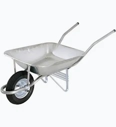 CARRO DE MÃO GALVANIZADO 60L MARCA METALOSA