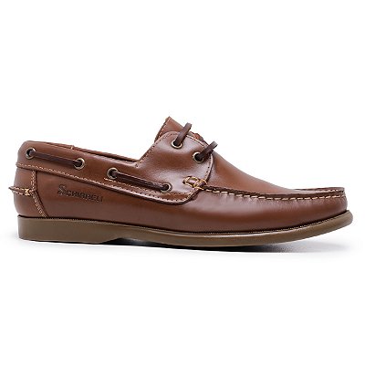 Mocassim Masculino Docside De Couro Legítimo Schiateli 606