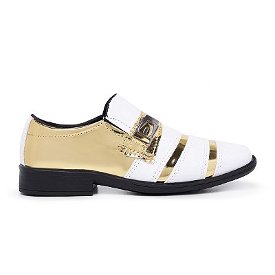 Sapato Infantil Menino Social Macio Resistente Bico Quadrado Schiareli 443