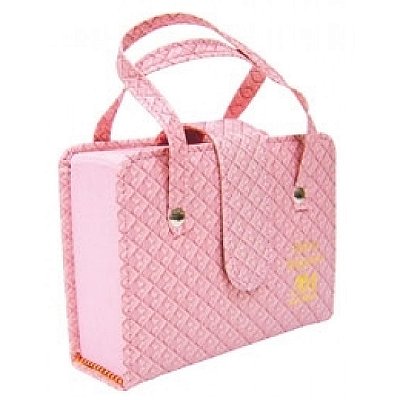 Bíblia Ave Maria - Rosa com Alça - Bolso