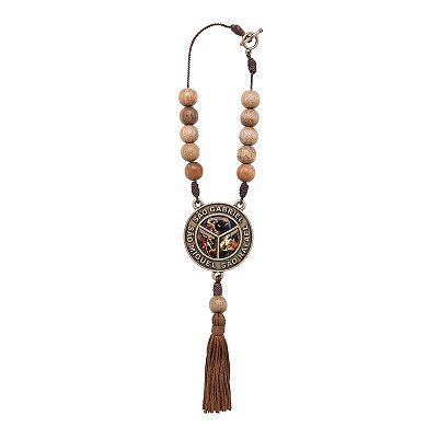 Dezena Para Carro Tri Arcanjos - Madeira Imbuia 12mm