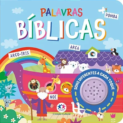 Livro Sonoro Palavras Bíblicas