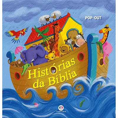 Livro Pop Up Histórias Da Bíblia
