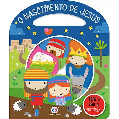 Livro Cartonado O Nascimento De Jesus