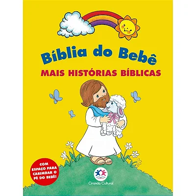 Livro Capa Dura Bíblia Do Bebê - Mais Histórias Bíblicas