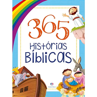 Livro Capa Dura 365 Histórias Bíblicas