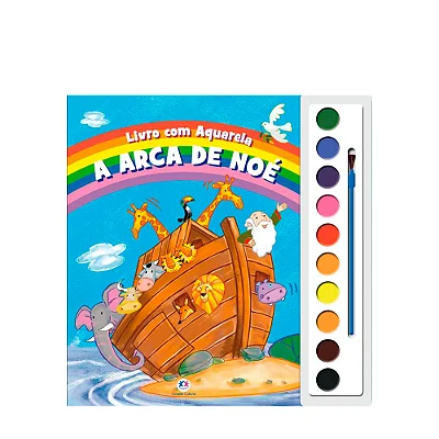 Livro  Aquarela A Arca De Noé