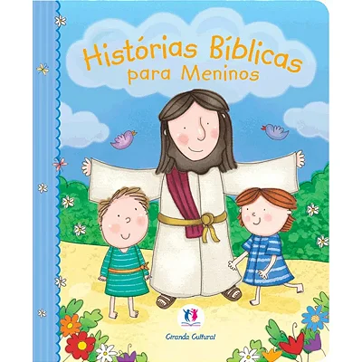 Livro Almofadado Histórias Bíblicas Para Meninos