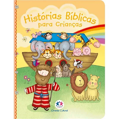 Livro Almofadado Histórias Bíblicas Para Crianças