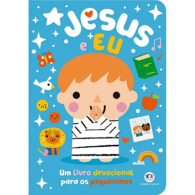 Livro Almofadado Jesus E Eu