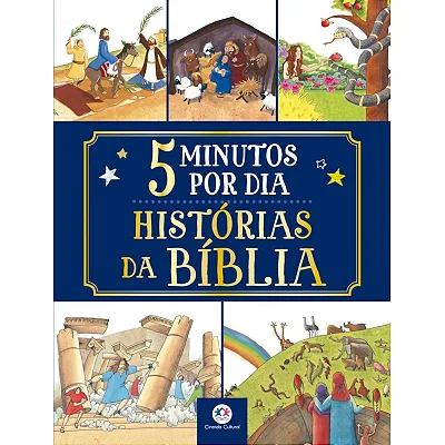 Livro Almofadado 5 Minutos Por Dia - Histórias Da Bíblia
