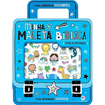 Livro Adesivos Minha Maleta Bíblica - Com Adesivos Brilhantes e Atividades Incríveis