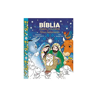 Livro Bíblia Para Colorir Novo Testamento