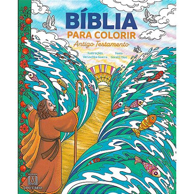 Livro Bíblia Para Colorir - Antigo Testamento