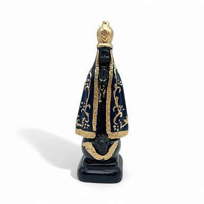 Imagem de Gesso Nossa Senhora Aparecida 16cm