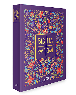 Bíblia Pastoral - Média - Capa Cristal Floral
