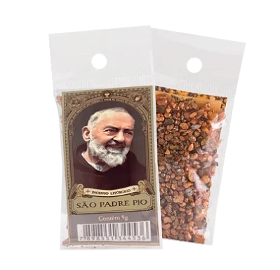 Incenso São Padre Pio 9g