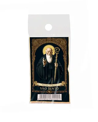 Incenso São Bento 9g