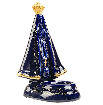 Incensário Nossa Senhora Aparecida Azul - Milagros