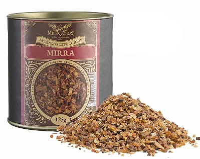 Incenso Mirra 125g Lata