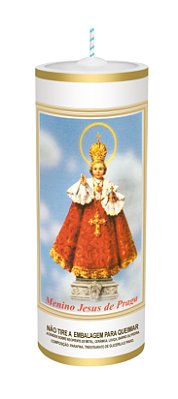 Vela Votiva Menino Jesus de Praga