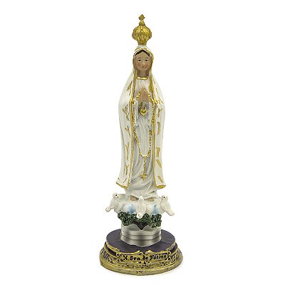 Imagem de Resina Nossa Senhora de Fátima 17cm