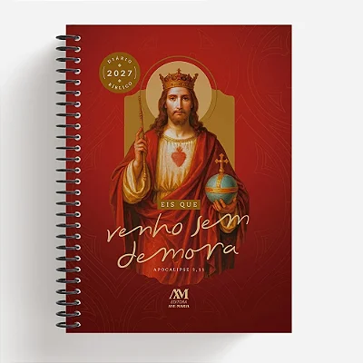 Diario Biblico 2027 - Espiral - Cristo Rei
