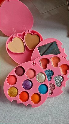 Paleta de maquiagem infantil