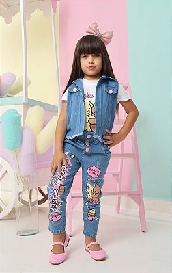 Trijunto Bobie Goods - Conjunto Infantil Estiloso