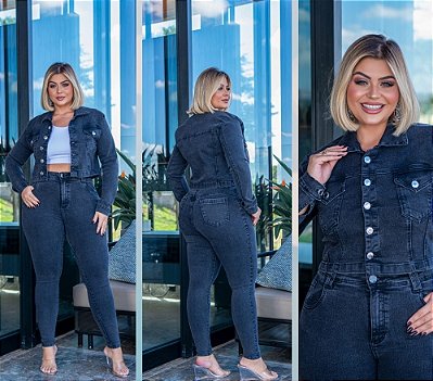 Calça Jeans Plus Size Comfort Fit