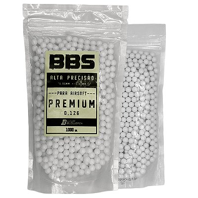 Bbs Bb Airsoft 0.12g Bolinhas 6mm 1000 Un Loja Blowback