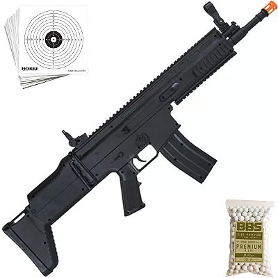 Fuzil De Airsoft Vg Scar L-8902a Vigor Mola Spring Cal. 6mm